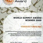 UNESCO Award for VideoLectures.Net, 2009