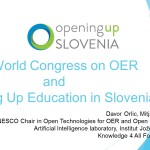 UNESCO 2nd World OER Congress 2017 in Ljubljana