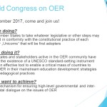 UNESCO 2nd World OER Congress 2017 in Ljubljana