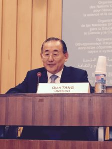 UNESCO’s Assistant Director-General for Education, Dr Qian Tang