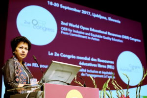 Ms Asha Kanwar, President and CEO, Commonwealth of Learning - 2nd World Open Educational Resources (OER) Congress